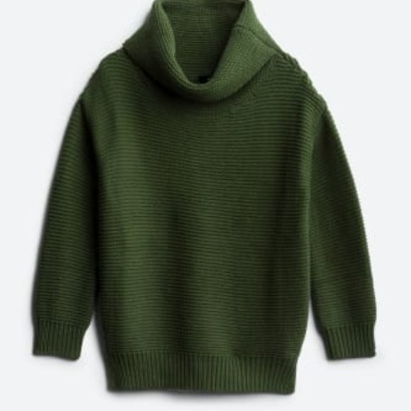 Drop shoulder green sweater - Picture 1 of 1